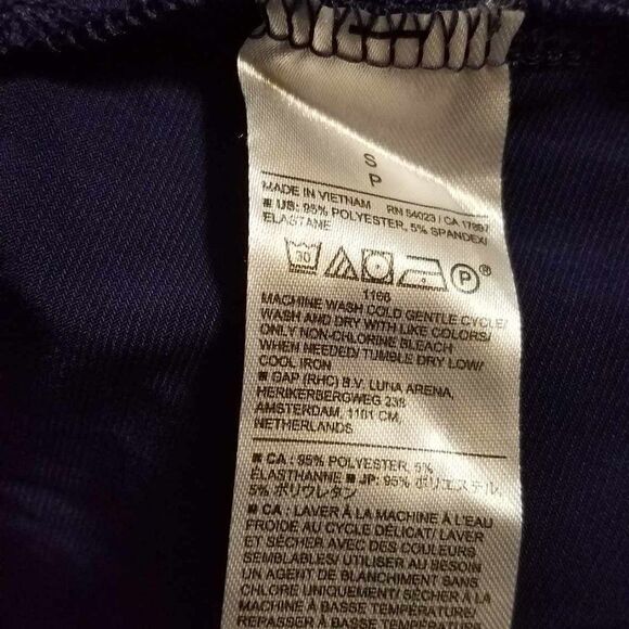 Banana Republic Factory Blue Knit Bodycon Below the Knee Dress Size Small - Picture 10 of 11